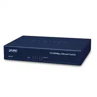 PLANET FSD-503 switch Fast Ethernet (10/100) Azul