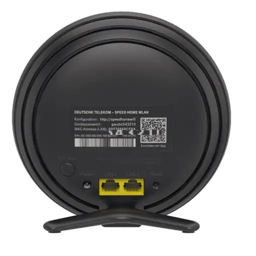 Telekom 40823475 punto de acceso inalámbrico 4800 Mbit/s Negro