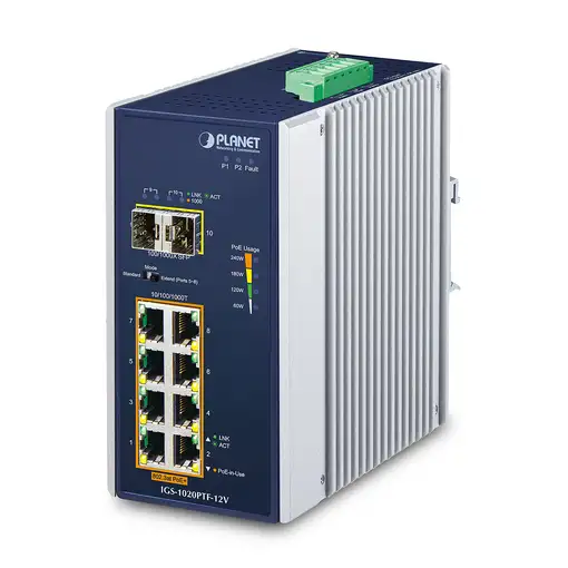 PLANET IP30 Ind 8-P 10/100/1000T No administrado Gigabit Ethernet (10/100/1000)