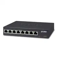 PLANET GSD-805 No administrado Gigabit Ethernet (10/100/1000) Negro
