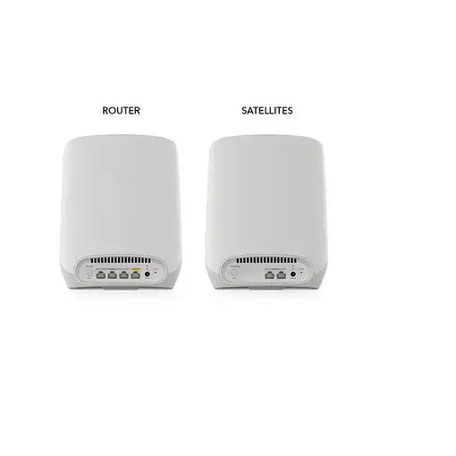 NETGEAR Orbi RBK762S Tribanda (2,4 GHz/5 GHz/5 GHz) Wi-Fi 6 (802.11ax) Blanco