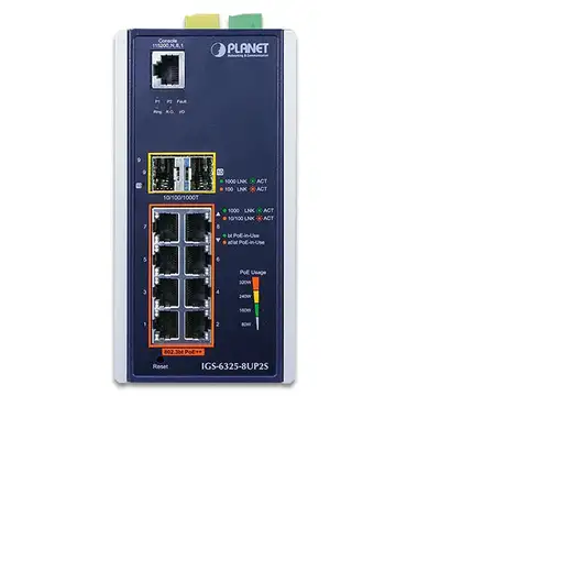 PLANET IGS-6325-8UP2S switch Gestionado L3 Gigabit Ethernet (10/100/1000)