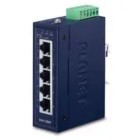 PLANET ISW-500T switch No administrado Fast Ethernet (10/100) Azul
