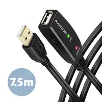 Axagon ADR-207 cable USB USB 2.0 7,5 m USB A Negro