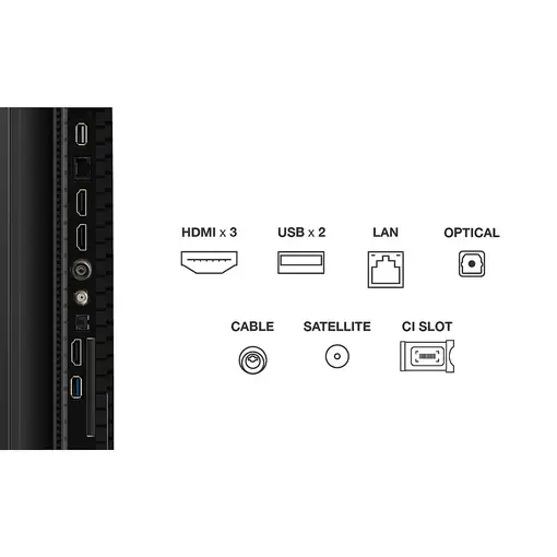 Televisor QLED 65'' 4K Ultra HD Metálico Smart 65P7K TCL