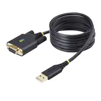 StarTech.com Cable Adaptador USB a Serie de Módem Nulo de 2m - FTDI RS232
