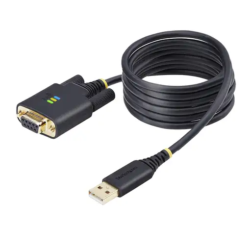 StarTech.com Cable Adaptador USB a Serie de Módem Nulo de 2m - FTDI RS232