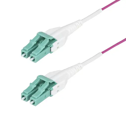 StarTech.com Cable de Fibra Óptica Multimodo OM4 LC a LC UPC de 2m - 50/125µm
