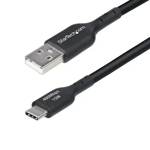 StarTech.com Cable Cargador USB-A a USB-C de 4m