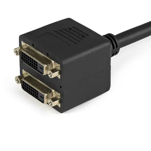 StarTech.com Cable Duplicador Divisor de Vídeo DVI-D de 2 Puertos Salidas Compacto