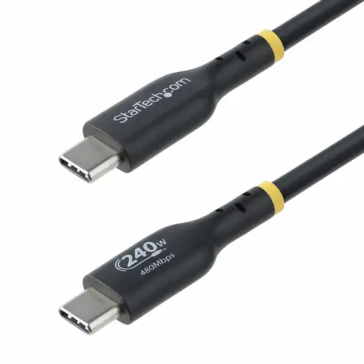 StarTech.com Cable de Carga USB-C de 3m - Cable USB Tipo C - Certificación USB-IF
