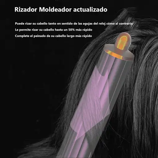 Moldeador Multifunción Secador Alisador Ondulador 6 en 1 AirKlack Coanda