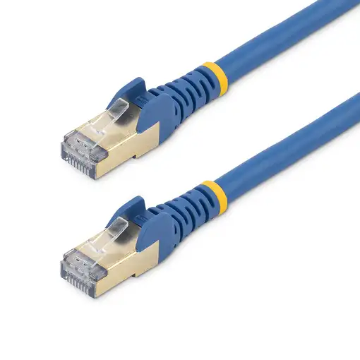 StarTech.com C6ASPAT10BL cable de red Azul 3 m Cat6a U/FTP (STP)