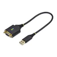 StarTech.com Cable Adaptador USB a Módem Nulo Serie DCE de 30cm