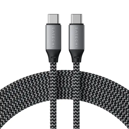 Satechi ST-TCC2MM cable USB 2 m USB C Negro, Gris