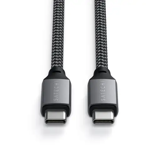 Satechi ST-TCC2MM cable USB 2 m USB C Negro, Gris