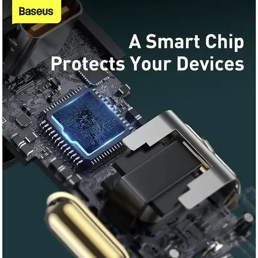 Baseus CCBT-D0G cargador de dispositivo móvil Universal Negro, Gris Corriente alte