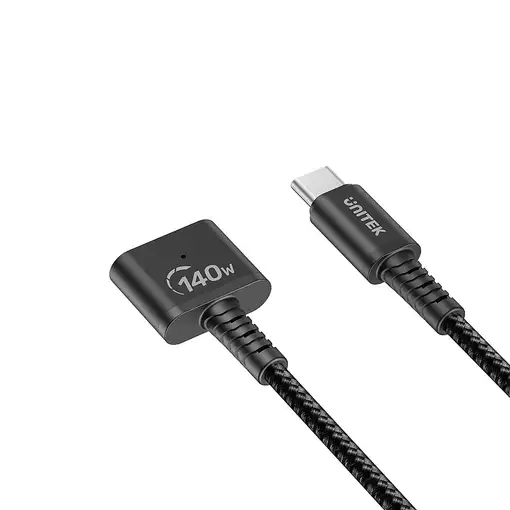 UNITEK C14121BK-2M cable de transmisión Negro MagSafe 3 USB C
