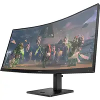 OMEN by HP Monitor gaming curvo de 34 pulgadas, WQHD y 165 Hz - OMEN 34c