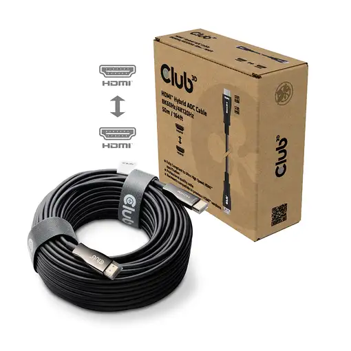CLUB3D CAC-1393 cable HDMI 50 m HDMI tipo A (Estándar) Negro