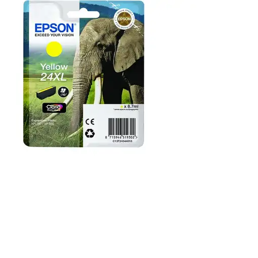 Epson Elephant Cartucho 24XL amarillo