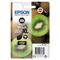 Epson Kiwi Singlepack Photo Black 202XL Claria Premium Ink