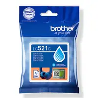 Brother LC521C cartucho de tinta 1 pieza(s) Original Cian