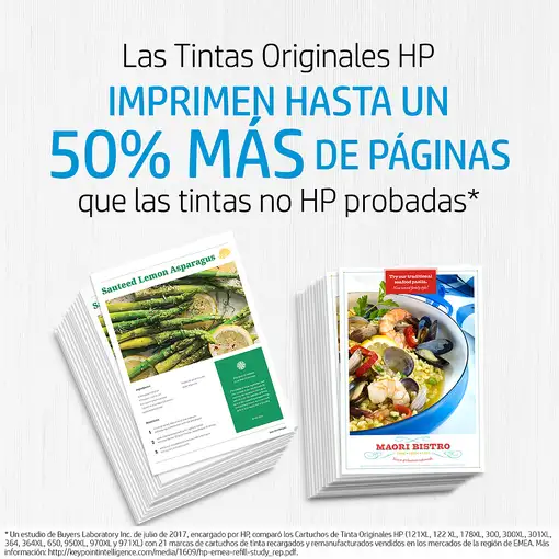 HP Cartucho de tinta original 364XL de alta capacidad amarillo
