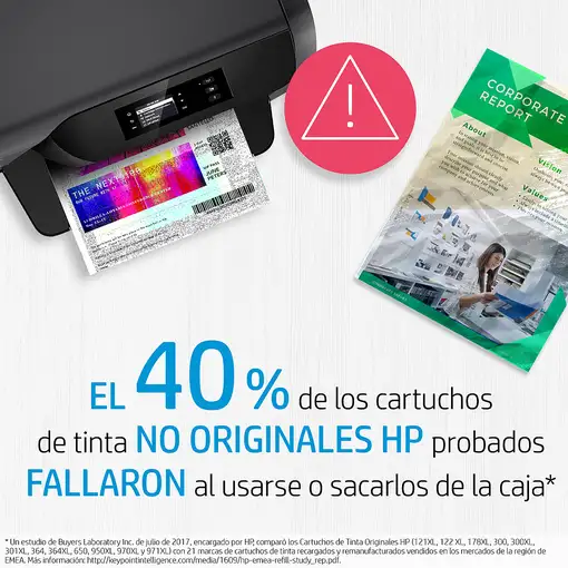 HP Cartucho de tinta original 364XL de alta capacidad amarillo