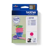 Brother LC221M cartucho de tinta 1 pieza(s) Original Magenta