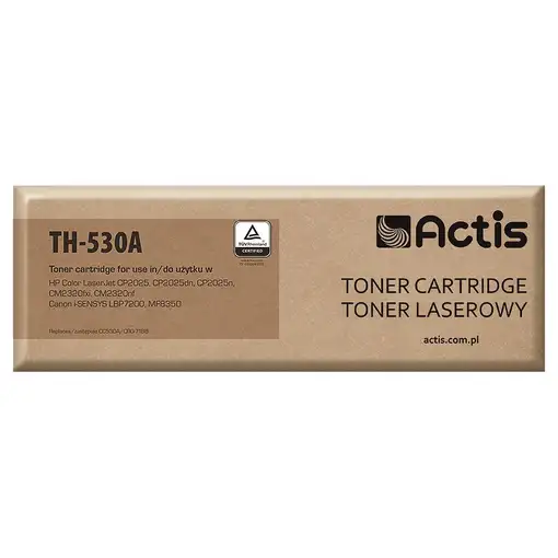 Actis Cartucho de tóner TH-530A (repuesto HP 304A CC530A, Canon CRG-718B; Estándar