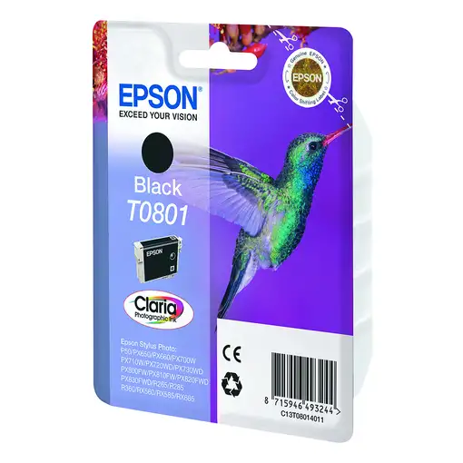 Epson Hummingbird Cartucho T0801 negro