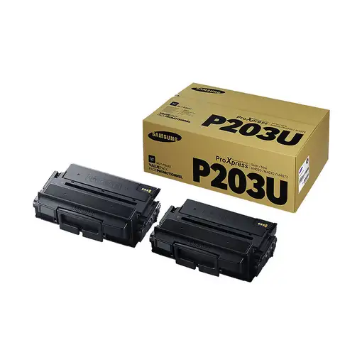 Samsung MLT-P203U cartucho de tóner 2 pieza(s) Original Negro