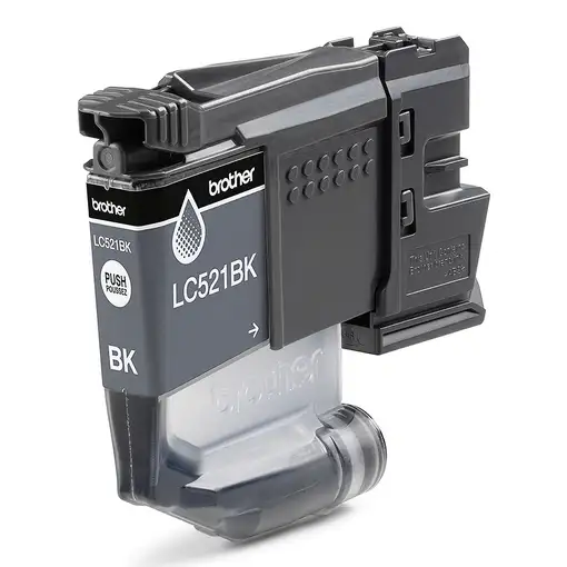 Brother LC521BK cartucho de tinta 1 pieza(s) Original Negro
