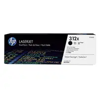 HP Pack de ahorro de 2 cartuchos de tóner original LaserJet 312X de alta capacidad