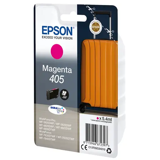 Epson Singlepack Magenta 405 DURABrite Ultra Ink