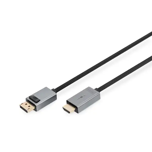 Digitus Cable adaptador 4K DisplayPort, DP - HDMI tipo A