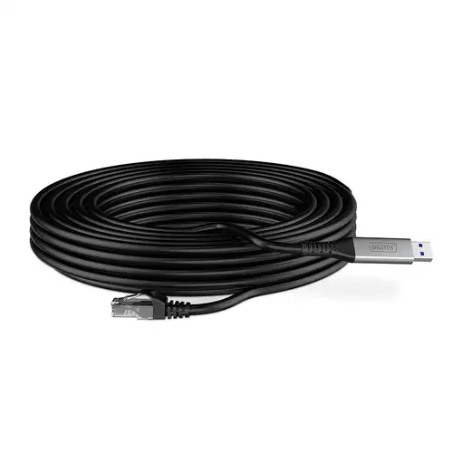 Digitus USB 3.2 Gen1 - Cable Ethernet RJ45, 1 Gbit/s, 10 m