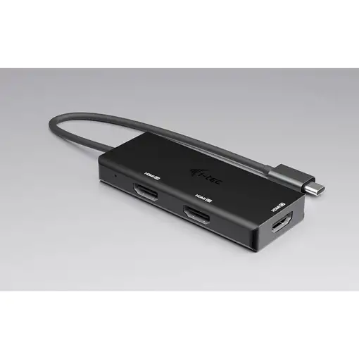 i-tec USB-C Triple 4K HDMI Video Adapter, Power Delivery 100W