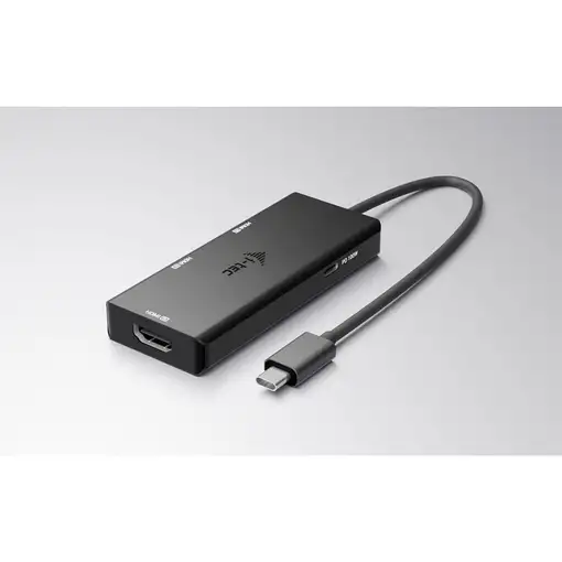 i-tec USB-C Triple 4K HDMI Video Adapter, Power Delivery 100W