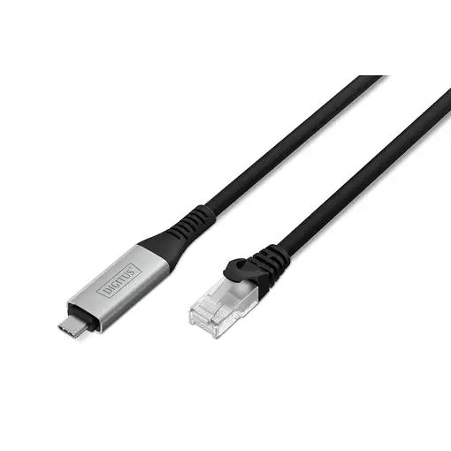 Digitus USB-C 3.2 Gen1 - Cable Ethernet RJ45, 1 Gbit/s, 15 m