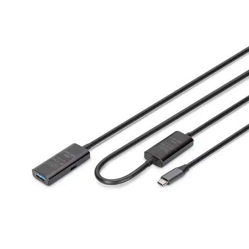 Digitus Cable alargador USB 3.2 Gen1 5G activo, USB-C - USB-A, 10 m