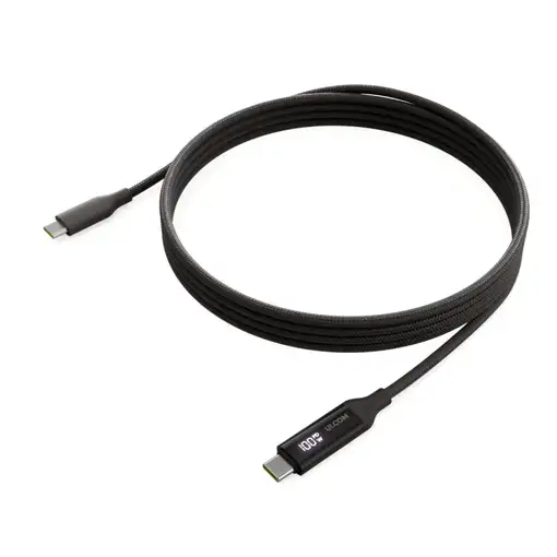 Ubiquiti UACC-Cable-USB-100W-2M-BK cable USB USB C Negro, Gris