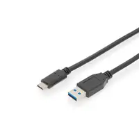 Digitus Cable de conexión USB-C, USB 3.2 Gen2, USB-A a USB-C