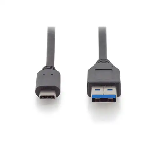 Digitus Cable de conexión USB-C, USB 3.2 Gen2, USB-A a USB-C