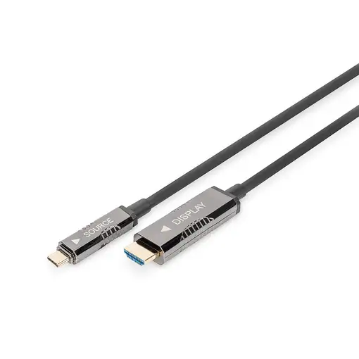 Digitus Cable adaptador USB-C - HDMI AOC, UHD 4K / 60 Hz, 20 m