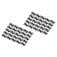 Digitus Clips de color para cables de conexión - negro