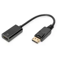 Digitus Adaptador/convertidor DisplayPort activo, DP a HDMI
