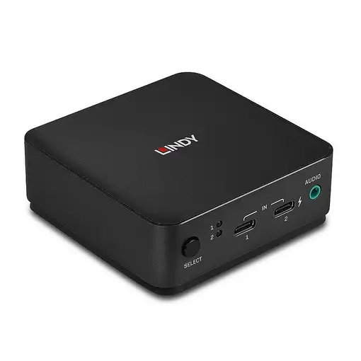 Lindy 42320 interruptor KVM Gris