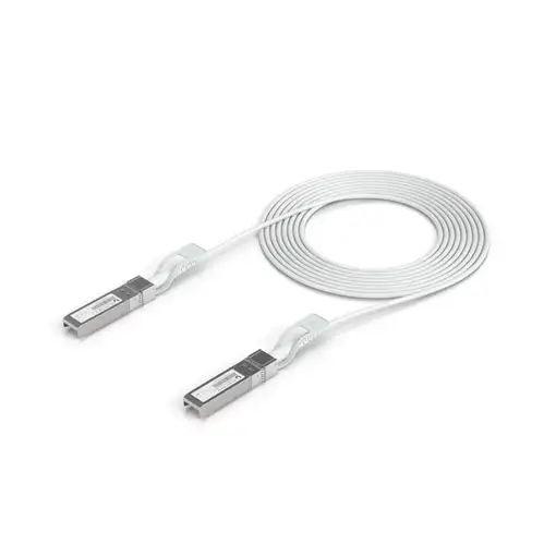 Ubiquiti UACC-Uplink-SFP28-0.15M Cable de fibra óptica e InfiniBand 0,15 m Blanco